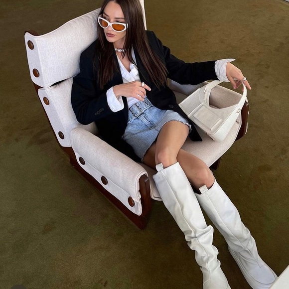 Bershka low rise denim skirt - Picture 7 of 8